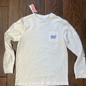 NWT Girls Vineyard Vines long sleeve shirt (size M 12-14)